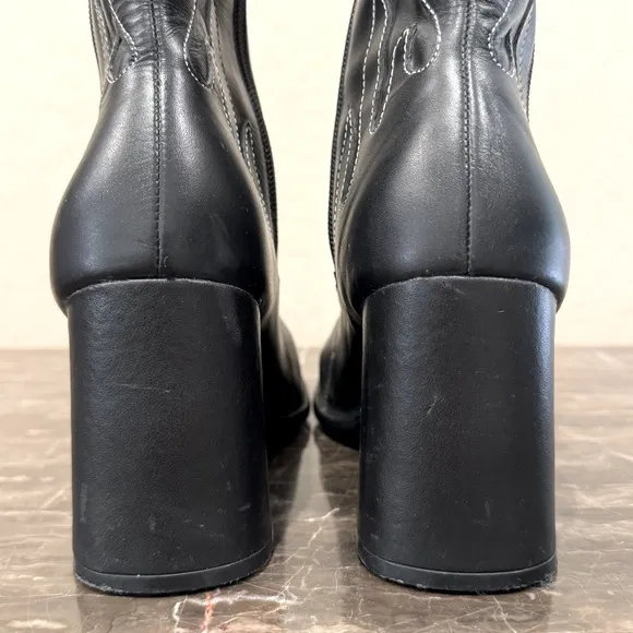 Harley Davidson Leather Flame Boots