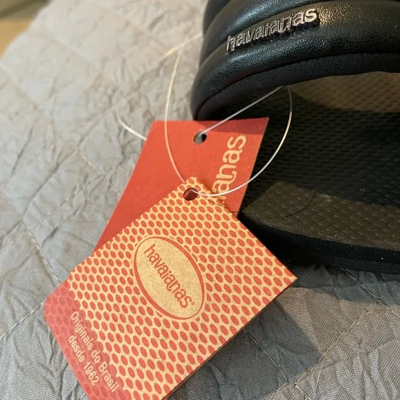 Havaianas Black Slides