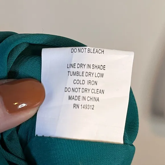 HELLO MOLLY silky spiced ginger medley maxi dress GREEN LEOPARD size 4
