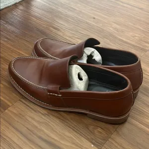 Helm the Wilson teak loafers