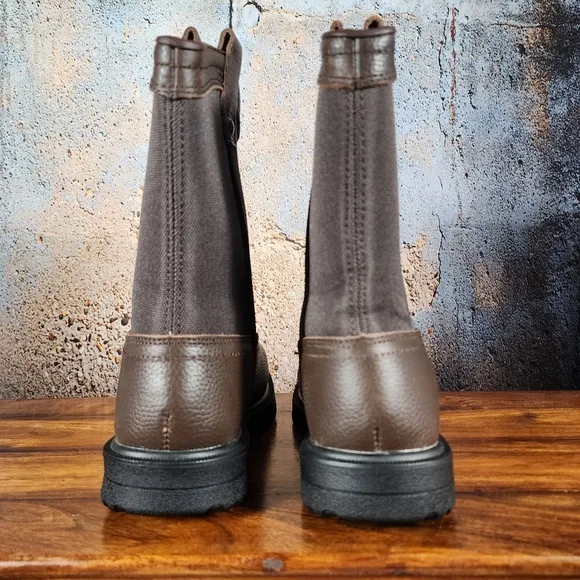 Herman Survivors Bay ll Steel Toe Leather Work Boots Size 8