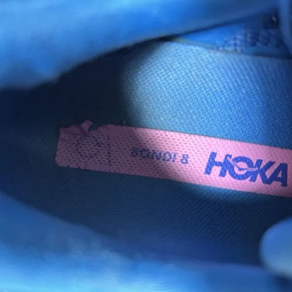 Hoka One One Bondi 8 1127952-CSAA Athletic Shoes Coastal Sky Blue Womens Sz 6.5B