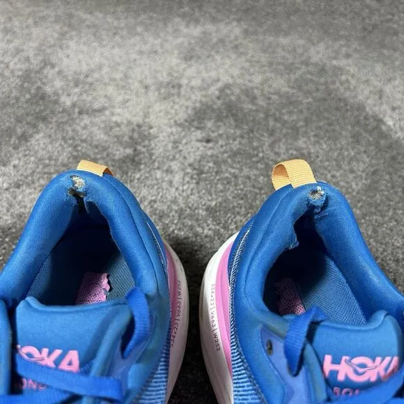 Hoka One One Bondi 8 1127952-CSAA Athletic Shoes Coastal Sky Blue Womens Sz 6.5B