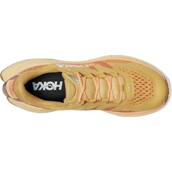 Hoka Shoes Skyline Float Flaxseed Pollen Sneakers