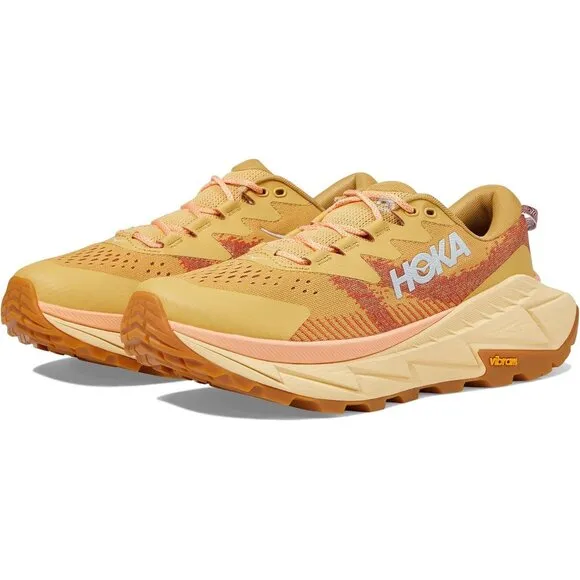 Hoka Shoes Skyline Float Flaxseed Pollen Sneakers