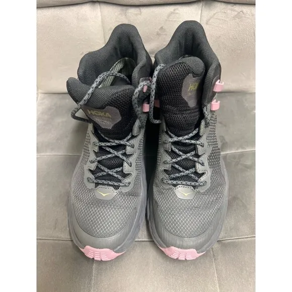 Hoka Womens  Hiking Boots Size 7 Vibram Outsole Gore-Tex Waterproof