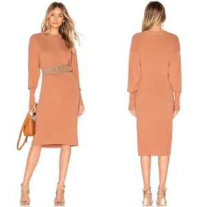 House of Harlow 1960 x REVOLVE Jesse Sweater Dress in Copper