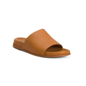 INTENTIONALLY BLANK Whiskey Leather Pippy Slip Sandals