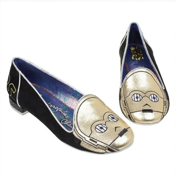 Irregular Choice C-3PO flats (NWT)