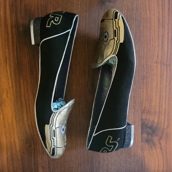 Irregular Choice C-3PO flats (NWT)