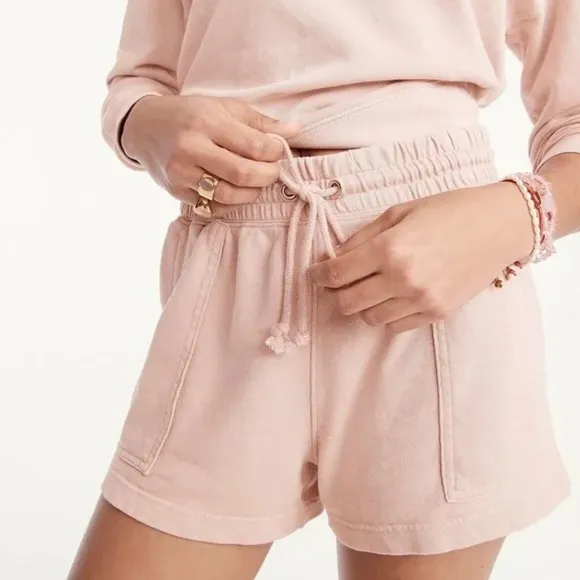 J. Crew Magic Rinse Patch Pocket Short in French Terry