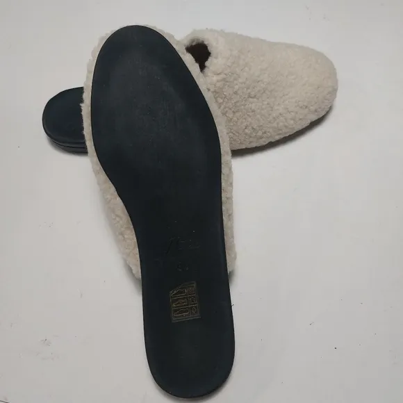 J. CREW Women's Sherpa Mule Flats Size 8.5M