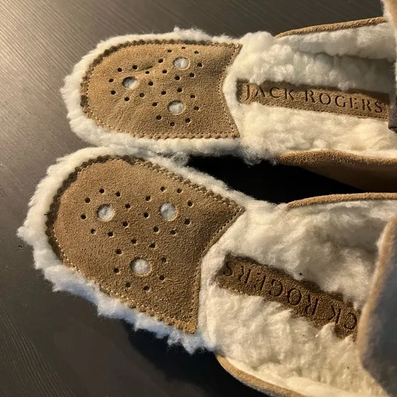Jack Rodgers Delaney Cozy Mules NEW