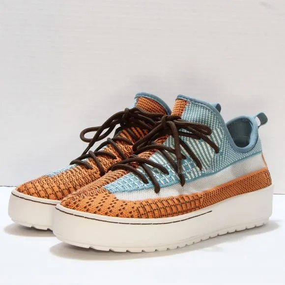 Jambu Womens' Jenny Knit Teal Multicolor Sneaker NWOT