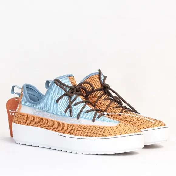 Jambu Womens' Jenny Knit Teal Multicolor Sneaker Size 11 NWT