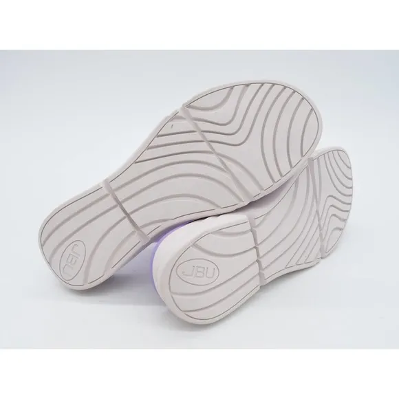 JBU Sandals Womens 9.5 Purple Fenton Platform Waterproof Slides Slip On PVC