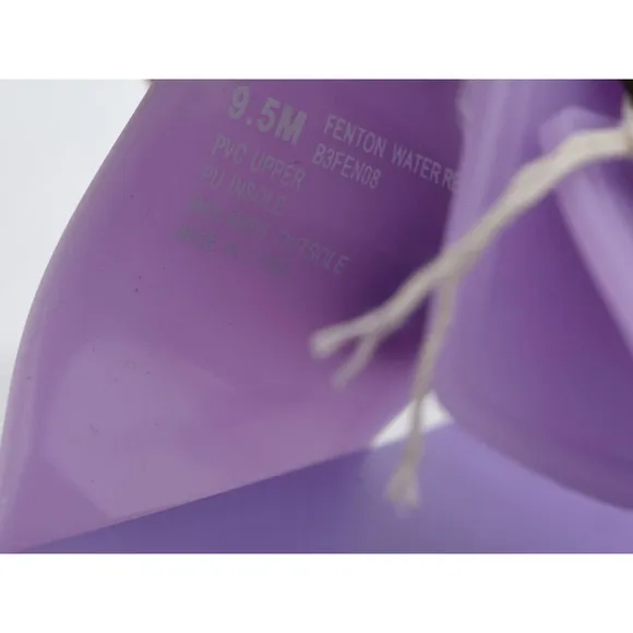 JBU Sandals Womens 9.5 Purple Fenton Platform Waterproof Slides Slip On PVC