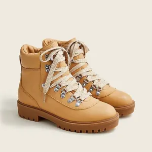 J.Crew Lightweight leather Nordic boots