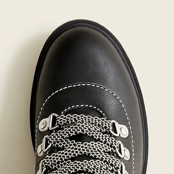 J.Crew Lightweight leather Nordic boots