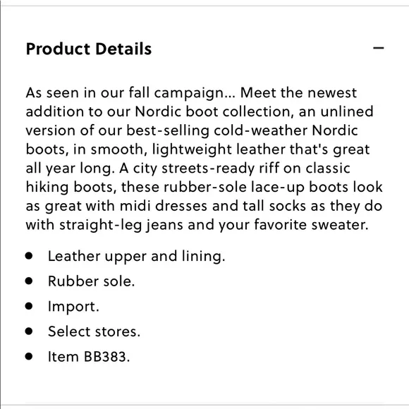 J.Crew Lightweight leather Nordic boots