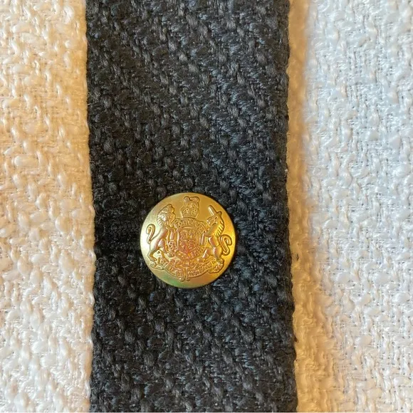 JCREW White Black Tweed Cropped Lady Jacket Blazer Gold Buttons NWT