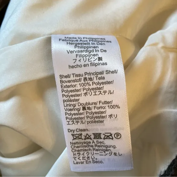 JCREW White Black Tweed Cropped Lady Jacket Blazer Gold Buttons NWT