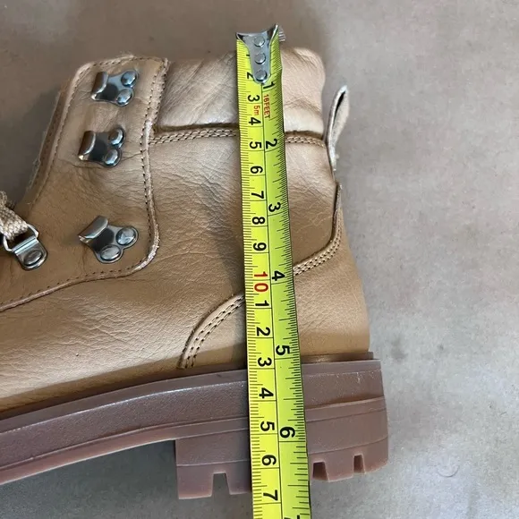 J.Crew Women’s Lightweight Leather Caramel Nordic Boots Hiking Size 10 M ($198)