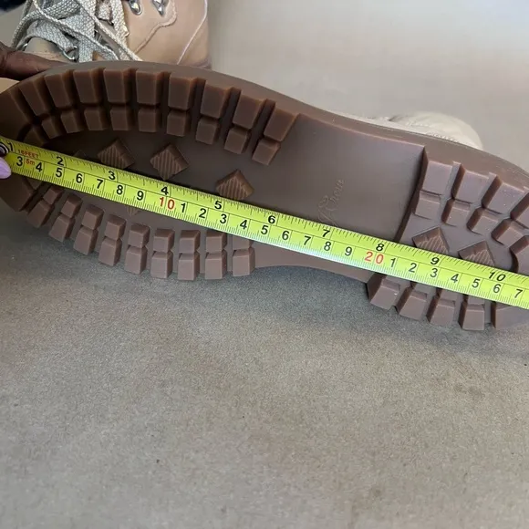 J.Crew Women’s Lightweight Leather Caramel Nordic Boots Hiking Size 10 M ($198)