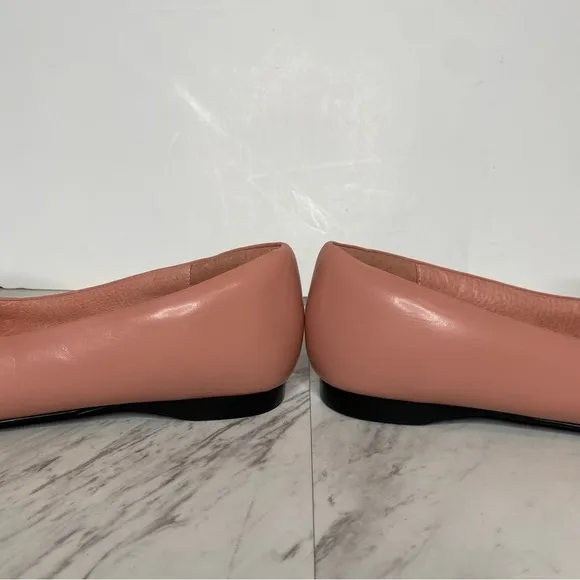 Jeffrey Campbell Bow Out Pink Faux Leather Puffy Ballet Flat 9