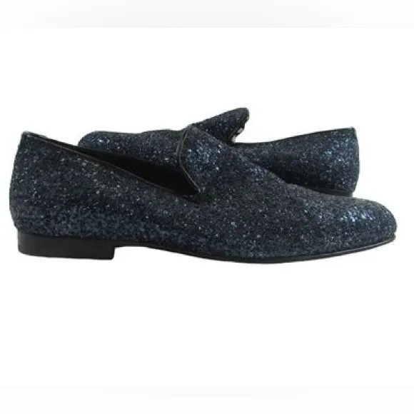 Jimmy Choo 'Thame' Loafers Slip Ons --$595 Retail-- Euro 41/ M 7.5-8/ W 9.2-10