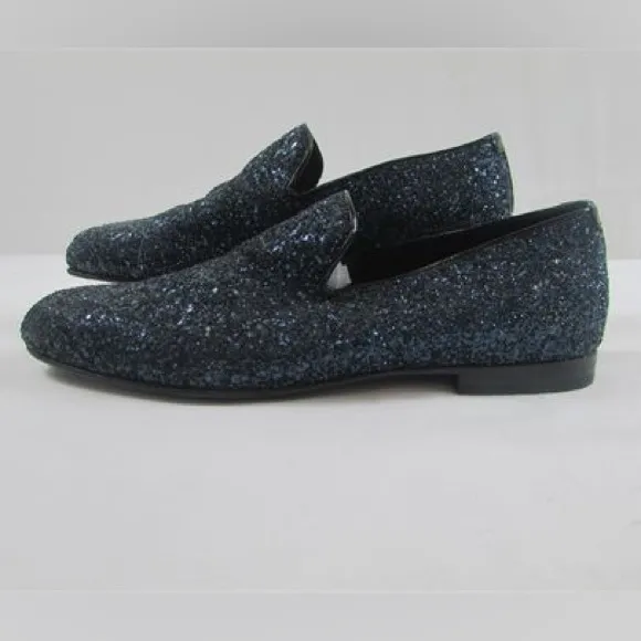 Jimmy Choo 'Thame' Loafers Slip Ons --$595 Retail-- Euro 41/ M 7.5-8/ W 9.2-10
