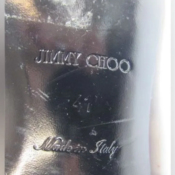 Jimmy Choo 'Thame' Loafers Slip Ons --$595 Retail-- Euro 41/ M 7.5-8/ W 9.2-10
