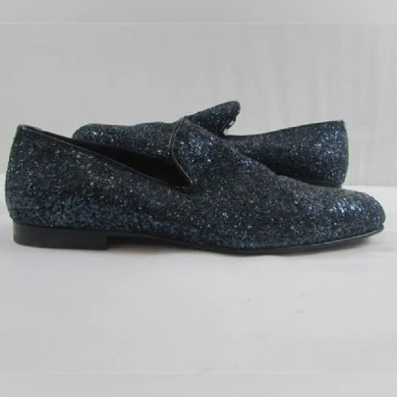 Jimmy Choo 'Thame' Loafers Slip Ons --$595 Retail-- Euro 41/ M 7.5-8/ W 9.2-10