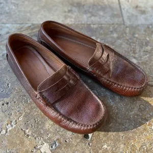 Johnston &amp; Murphy Leather Driver Penny Loafer