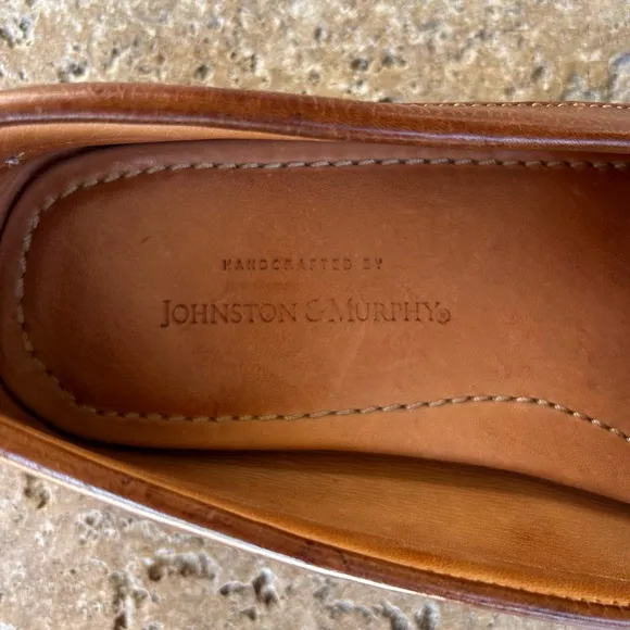 Johnston &amp; Murphy Leather Driver Penny Loafer