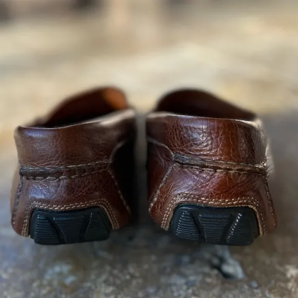 Johnston &amp; Murphy Leather Driver Penny Loafer