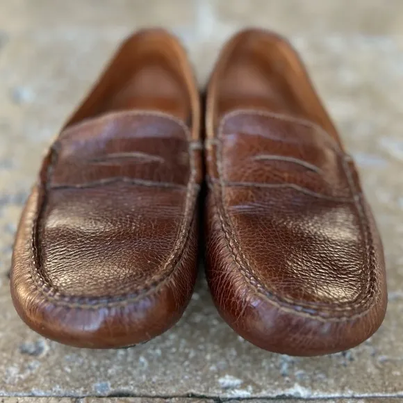 Johnston &amp; Murphy Leather Driver Penny Loafer