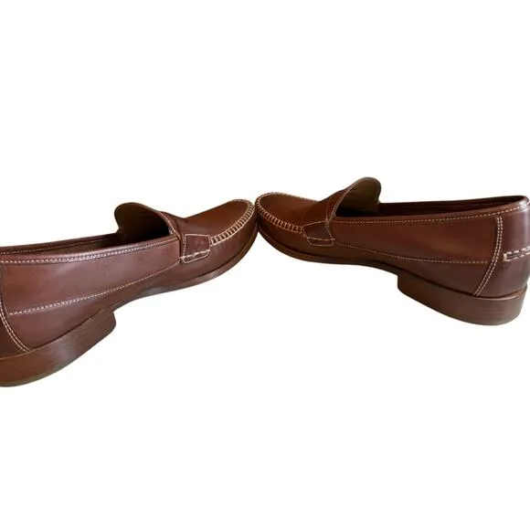 Johnston &amp; Murphy Penny Loafers Brown 11.5