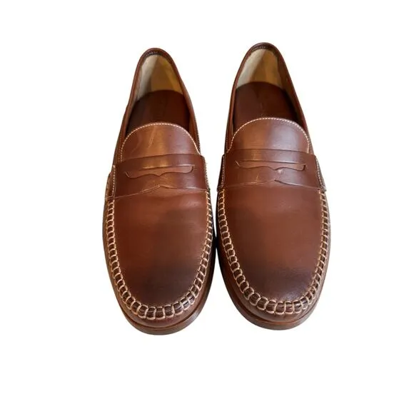 Johnston &amp; Murphy Penny Loafers Brown 11.5