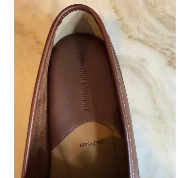 Johnston &amp; Murphy Penny Loafers Brown 11.5