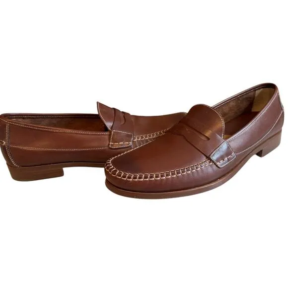 Johnston &amp; Murphy Penny Loafers Brown 11.5