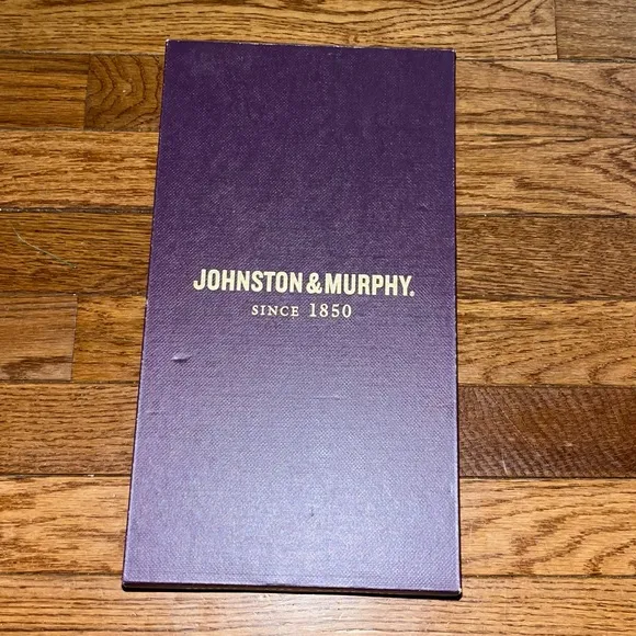 Johnston &amp; Murphy Silver &amp; Gold Leather Marlena Cross Band Wedge Sandals 8.5