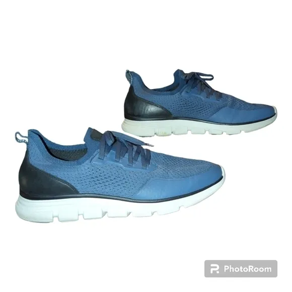Johnston and Murphy Amherst Lug Knit Sport sneakers size 13 blue