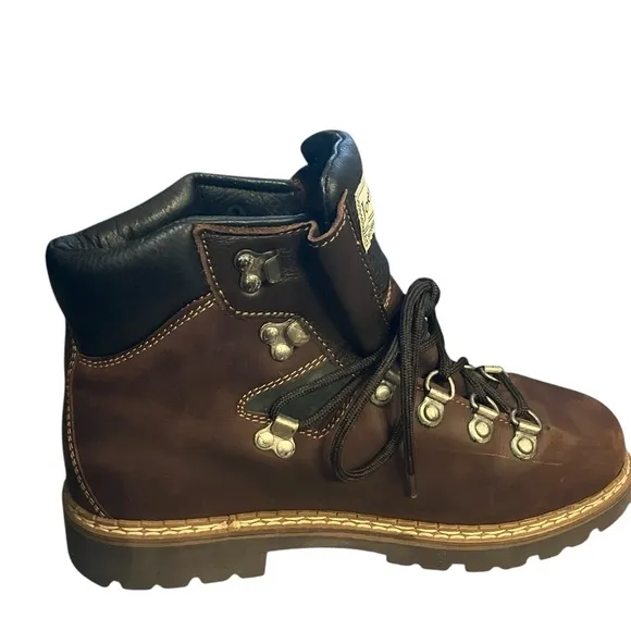 Josef Seibel Adventure Hiking Boots Brown Sympa Tex Waterproof Sz 41/US 8