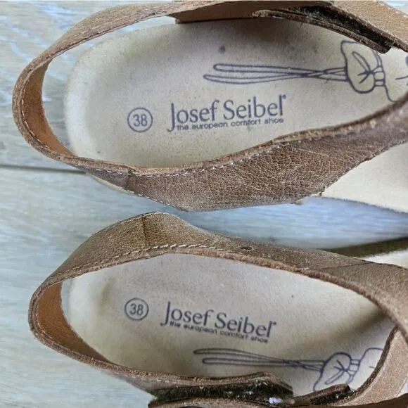 Josef Seibel Tonga 25 women's sandals size 38 7-7.5