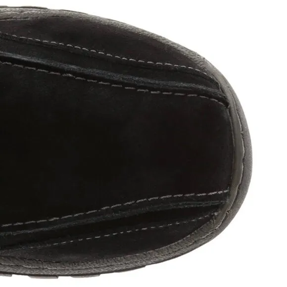 JOURNEE COLLECTION TAKANI Women's Black Flats Winter Ankle Boots Black Size 7.5