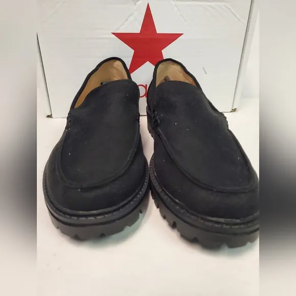 JOURNEE COLLECTION Women's Erika Lug Sole Loafers black size 10 flats
