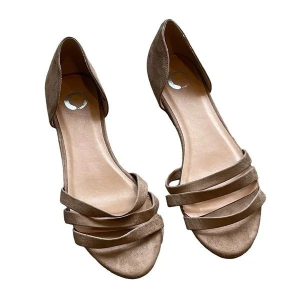 Journey &amp; Crew Women's Ankle Cuff Design Flat Size 9 NWOT