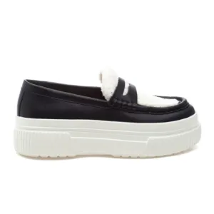 J/Slides • Willy platform leather and Sherpa sneakers
