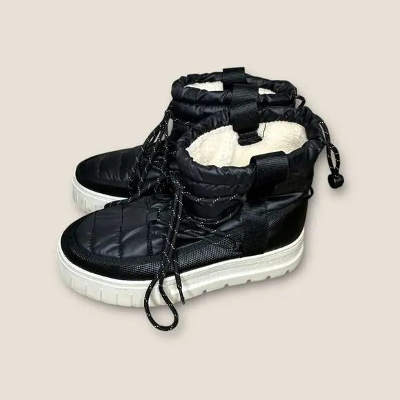 J/Slides Women’s Roberta Platform in Black Size 9